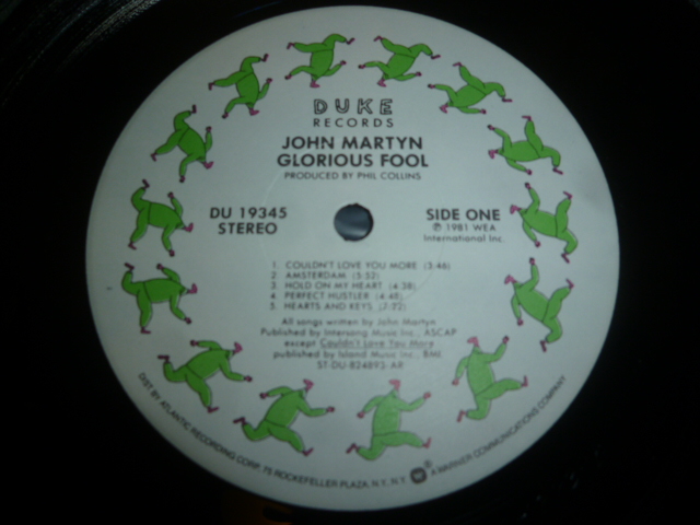 画像: JOHN MARTYN/GLORIOUS FOOL