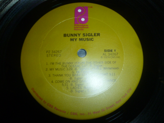 画像: BUNNY SIGLER/MY MUSIC