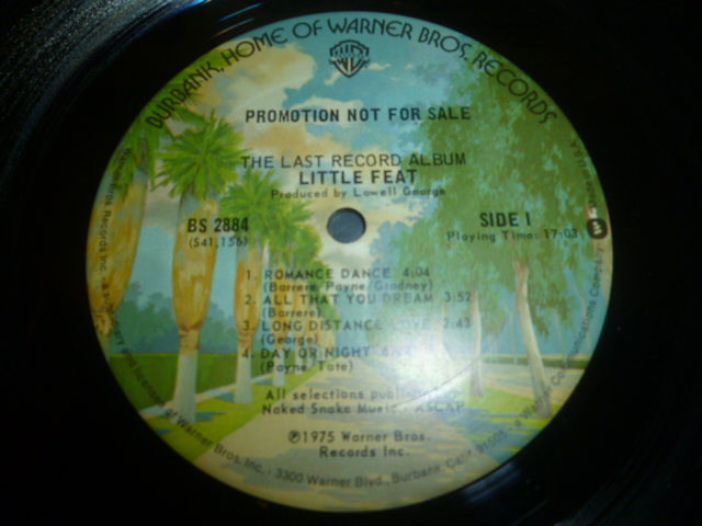 画像: LITTLE FEAT/THE LAST RECORD ALBUM