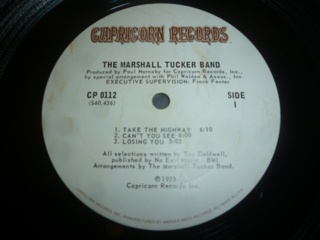 画像: MARSHALL TUCKER BAND/SAME