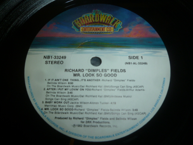 画像: RICHARD "DIMPLES" FIELDS/MR. LOOK SO GOOD