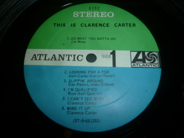 画像: CLARENCE CARTER/THIS IS CLARENCE CARTER