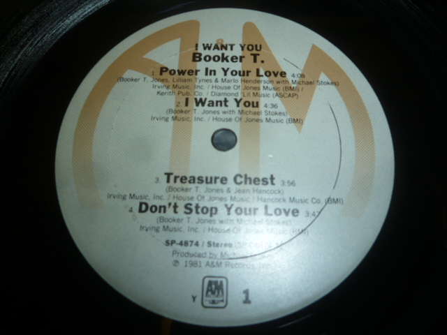 画像: BOOKER T./I WANT YOU