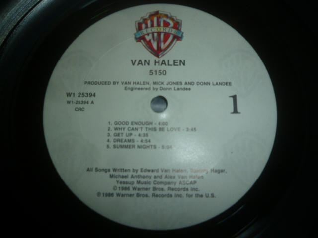 画像: VAN HALEN/5150