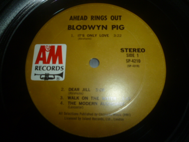 画像: BLODWYN PIG/AHEAD RINGS OUT