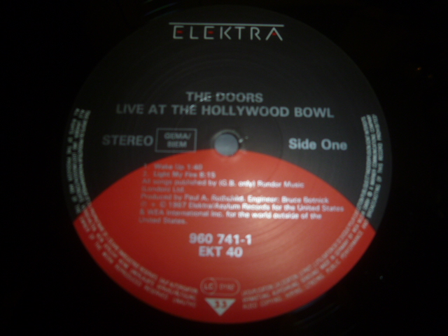 画像: DOORS/LIVE AT THE HOLLYWOOD BOWL