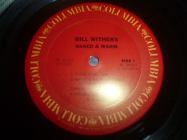 画像: BILL WITHERS/NAKED & WARM