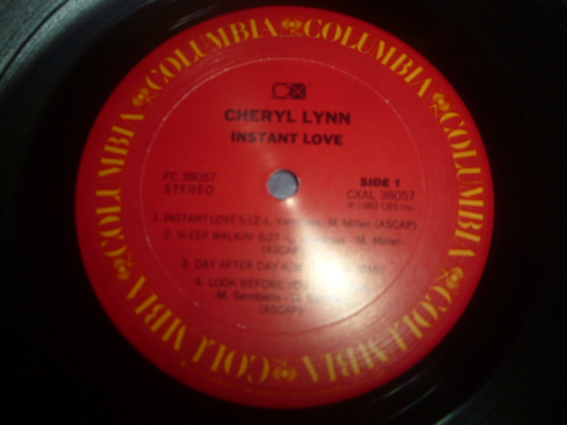 画像: CHERYL LYNN/INSTANT LOVE