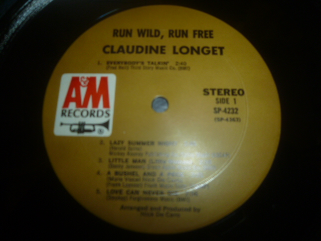 画像: CLAUDINE LONGET/RUN WILD, RUN FREE