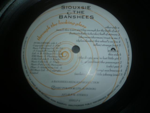 画像: SIOUXSIE & THE BANSHEES/THROUGH THE LOOKING GLASS