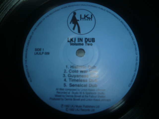 画像: LINTON KWESI JOHNSON/IN DUB VOLUME 2