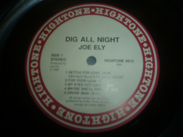 画像: JOE ELY/DIG ALL NIGHT