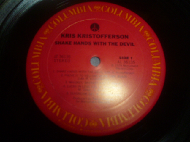 画像: KRIS KRISTOFFERSON/SHAKE HANDS WITH THE DEVIL