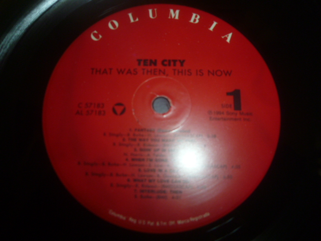 画像: TEN CITY/THAT WAS THEN, THIS IS NOW