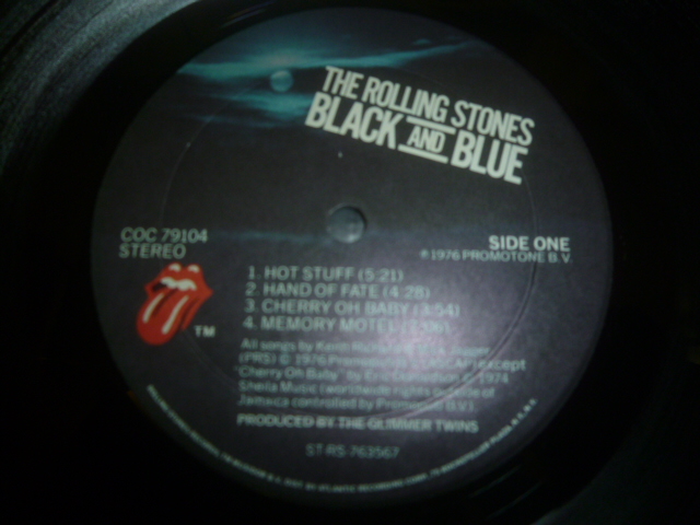 画像: ROLLING STONES/BLACK AND BLUE