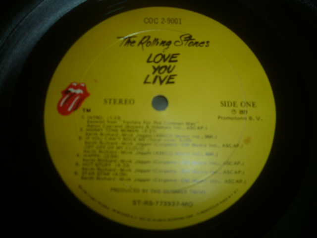 画像: ROLLING STONES/LOVE YOU LIVE