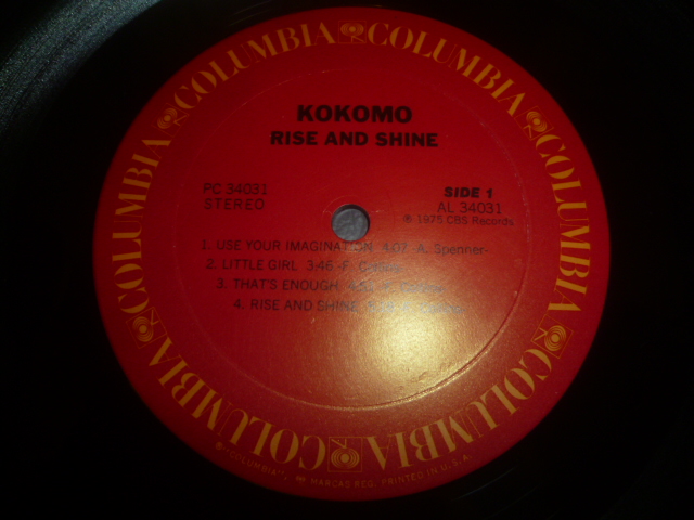 画像: KOKOMO/RISE AND SHINE