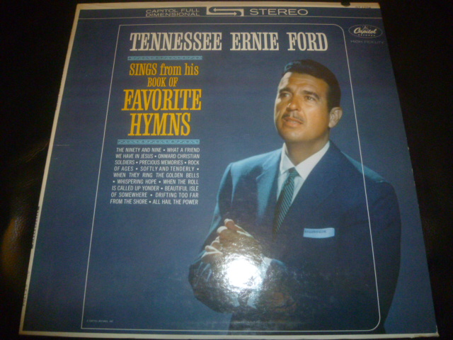 画像1: TENNESSEE ERNIE FORD/SINGS FROM HIS BOOK OF FAVORITE HYMNS