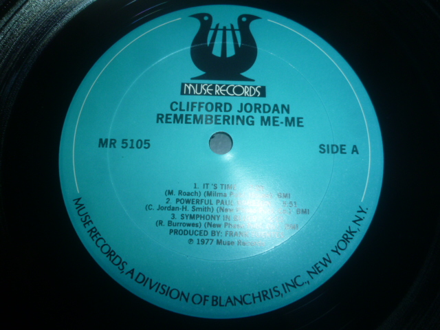 画像: CLIFFORD JORDAN/REMEMBERING ME-ME