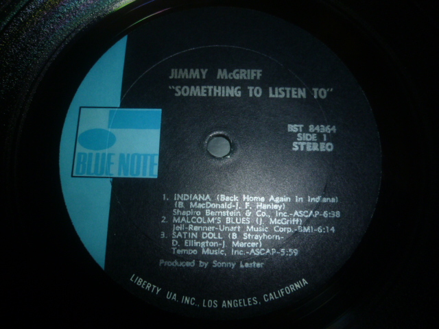 画像: JIMMY McGRIFF/SOMETHING TO LISTEN TO