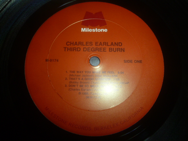 画像: CHARLES EARLAND/THIRD DEGREE BURN