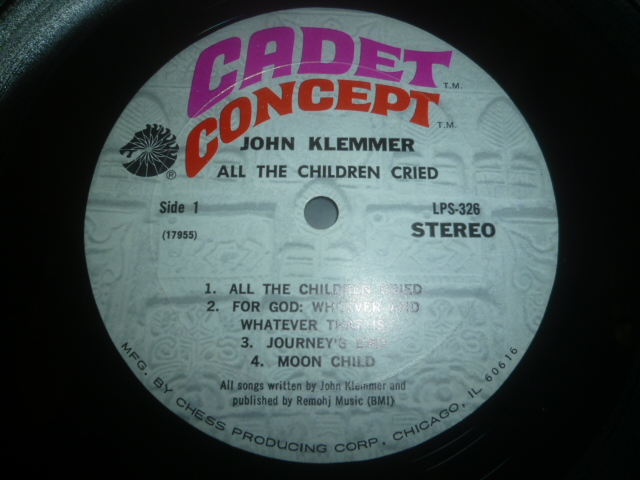 画像: JOHN KLEMMER/ALL THE CHILDREN CRIED