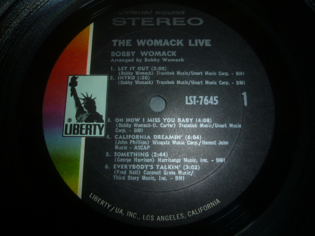 画像: BOBBY WOMACK/THE BOBBY WOMACK LIVE