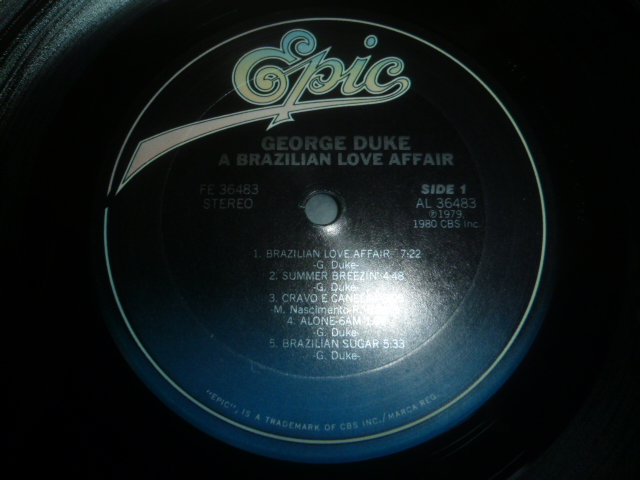 画像: GEORGE DUKE/A BRAZILIAN LOVE AFFAIR