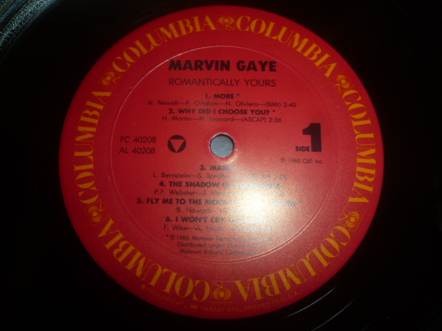 画像: MARVIN GAYE/ROMANTICALLY YOURS