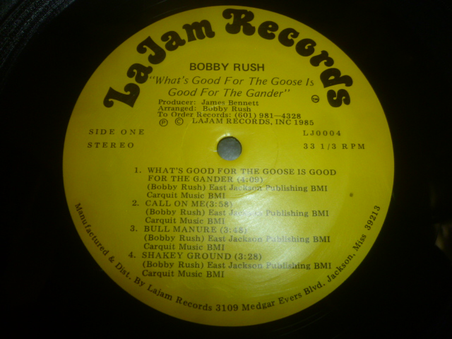 画像: BOBBY RUSH/WHAT'S GOOD FOR THE GOOSE IS GOOD FOR THE GANDER