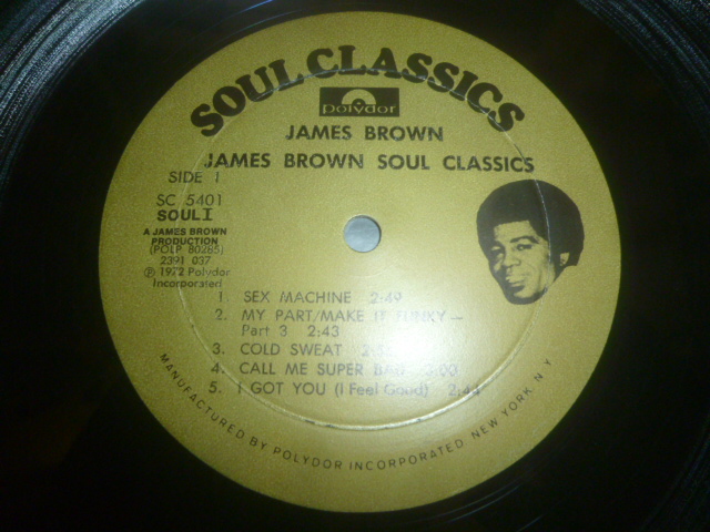 画像: JAMES BROWN/SOUL CLASSICS