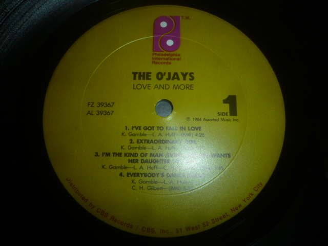 画像: O'JAYS/LOVE AND MORE