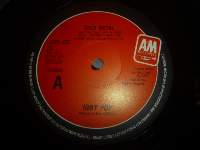 画像: IGGY POP/COLD METAL (12")