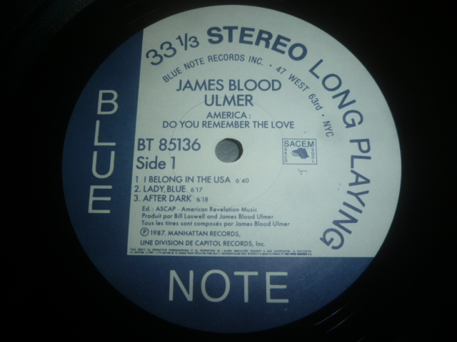 画像: JAMES BLOOD ULMER/AMERICA : DO YOU REMEMBER THE LOVE?