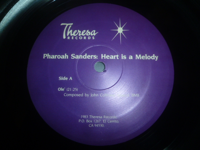 画像: PHAROAH SANDERS/HEART IS A MELODY