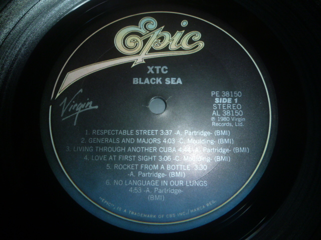 画像: XTC/BLACK SEA