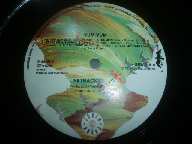 画像: FATBACK BAND/YUM YUM