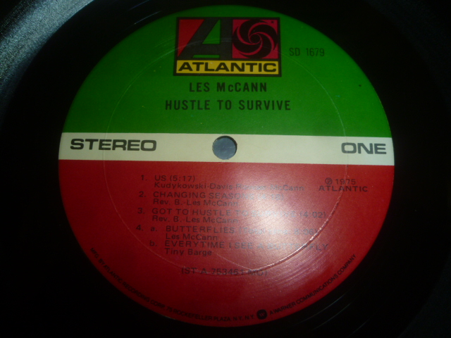 画像: LES McCANN/HUSTLE TO SURVIVE