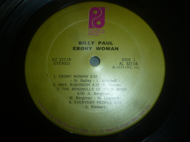 画像: BILLY PAUL/EBONY WOMAN