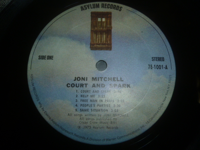 画像: JONI MITCHELL/COURT AND SPARK