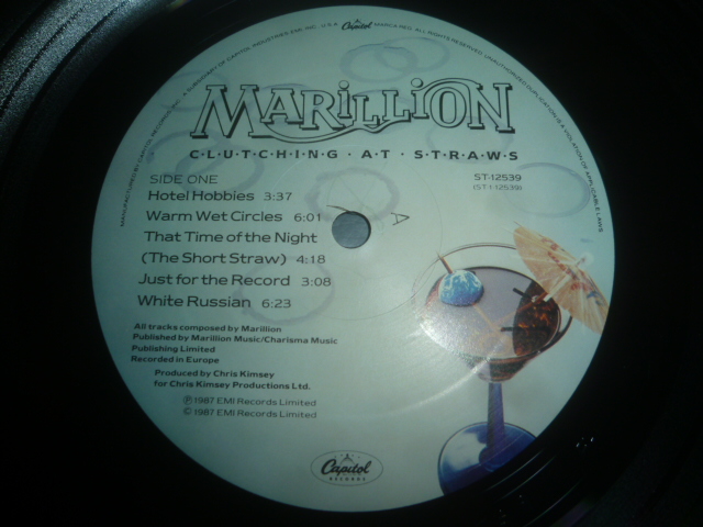 画像: MARILLION/CLUTCHING AT STRAWS