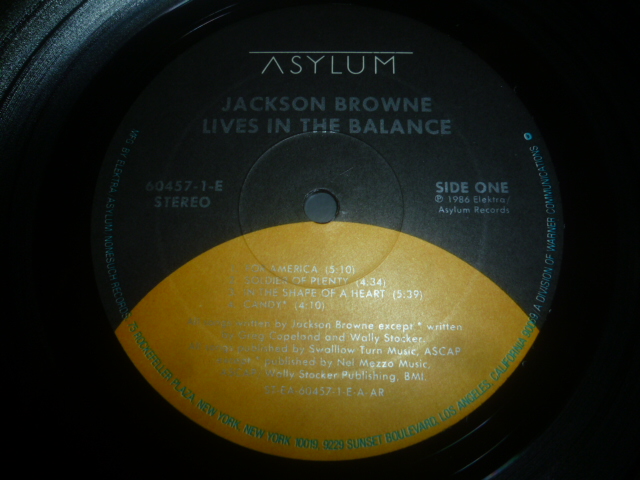 画像: JACKSON BROWNE/LIVES IN THE BALANCE