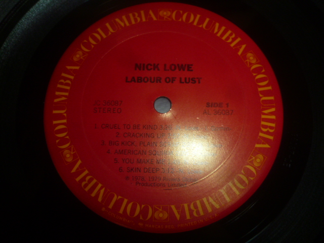 画像: NICK LOWE/LABOUR OF LUST