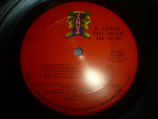 画像: AL STEWART/PAST, PRESENT AND FUTURE