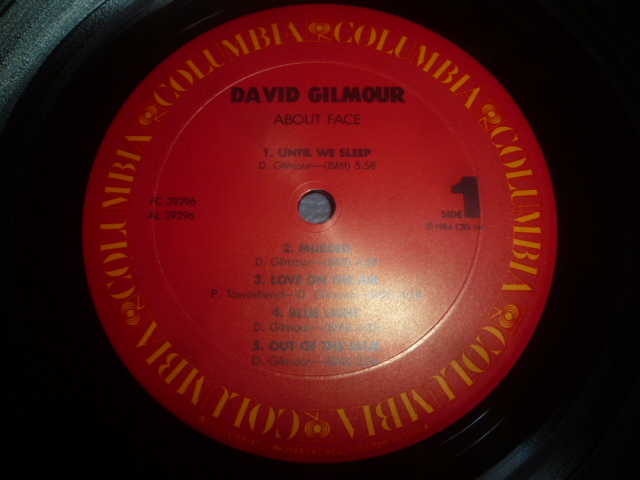 画像: DAVID GILMOUR/ABOUT FACE