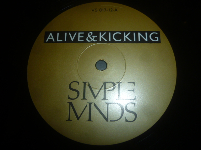 画像: SIMPLE MINDS/ALIVE & KICKING (12")