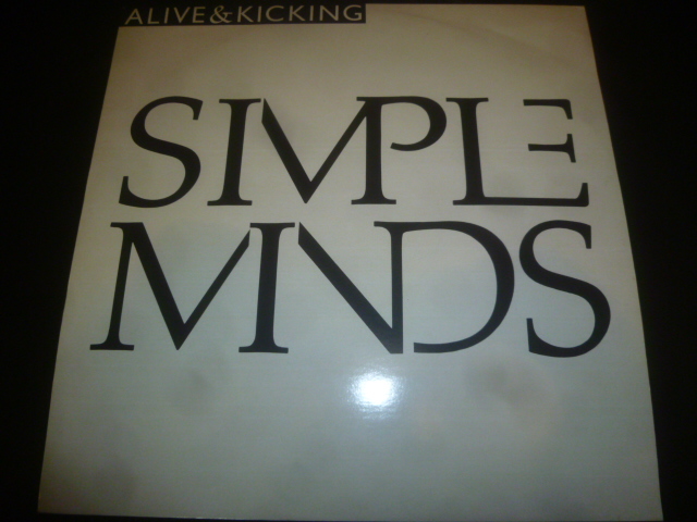 画像1: SIMPLE MINDS/ALIVE & KICKING (12")