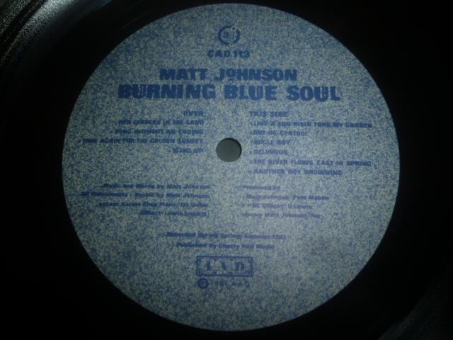 画像: MATT JOHNSON/BURNING BLUE SOUL