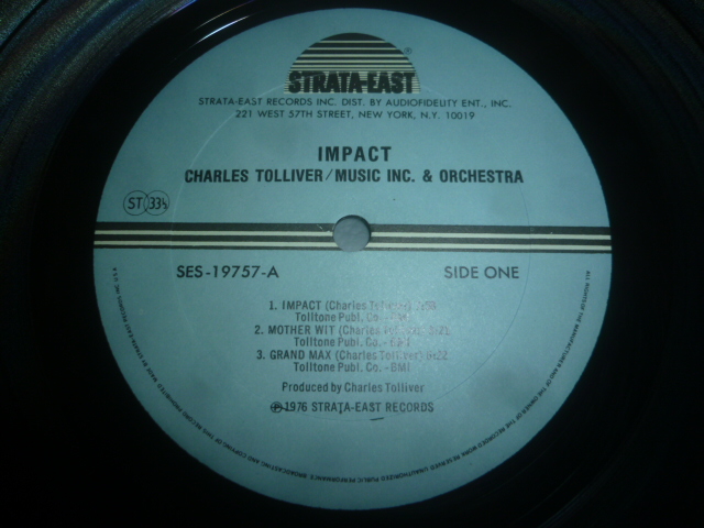 画像: CHARLES TOLLIVER/MUSIC INC. & ORCHESTRA/ IMPACT