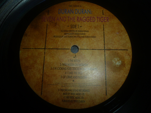 画像: DURAN DURAN/SEVEN AND THE RUGGED TIGER